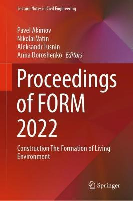 Libro Proceedings Of Form 2022 : Construction The Formati...