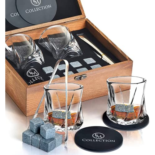 Conjunto De Regalo De Piedras De Whisky W - 8 Rocas De Whisk