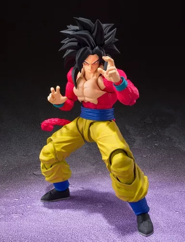 Boneco Sh Figuarts Goku Super Saiyan 4 Sayajin Ssj4 Dragon