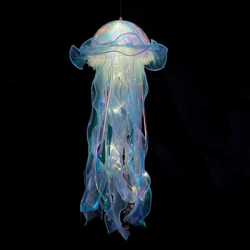 Batería Con Botón De Luz Nocturna Jellyfish Atmosphere