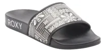 Comprar Sandalias Playa Roxy Slippy Iv Negro Mujer Arjl100909-bkw