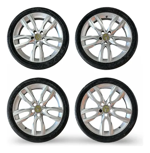 Roda Aro 18 225/40 R18 Mercedes C180 4 Rodas 5 Furo | Parcelamento