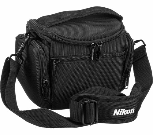 Nikon Compact Camera Bag For Coolpix Or Nikon 1 Camera (blac