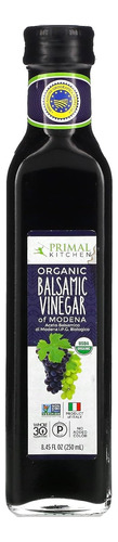 Primal Kitchen Organic Balsamic Vinegar Of Modena 250 Ml