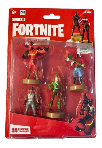 Fortnite Figuras Con Sello X 4 For5230 - Green Clover