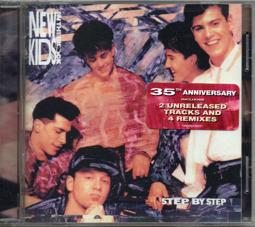 New Kids On The Block Step By Step 35th Cd - Rick Astley U2