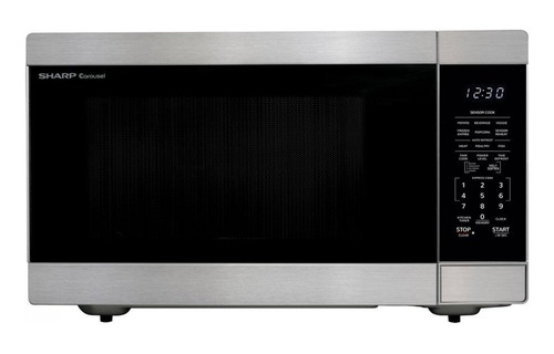 Sharp 2.2 Cu. Ft. Stainless Steel Countertop Microwave Oven 