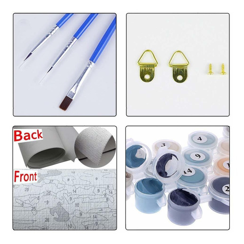 Aceite De Diy Kit De Pintura Por Numeros Para Adultos N...