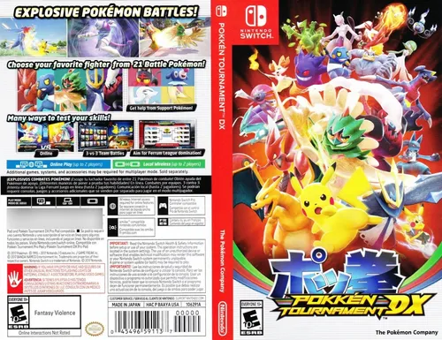 Pokkén Tournament Dx - Juego Físico Switch - Juppon