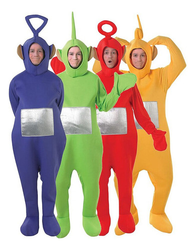 Y Cosplay De Teletubbies Para Tinky Winky Dipsy Laa-laa Po