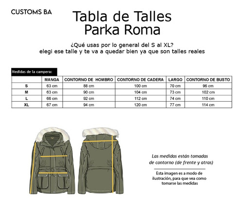 Imagen 7 de 10 de Parka Roma Verde