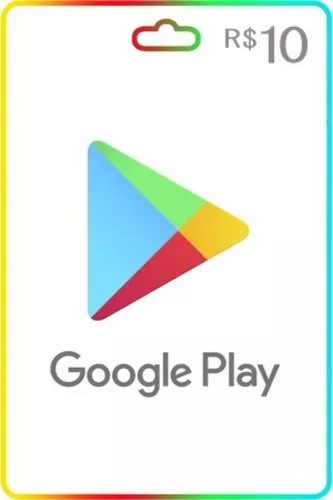 Gift Card Google Play 10 Reais em Oferta