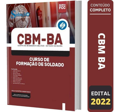 Apostila Cbm Ba - Curso De Formação De Soldado