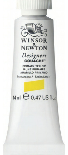 Gouache Winsor & Newton 14ml - Color Amarillo Primario