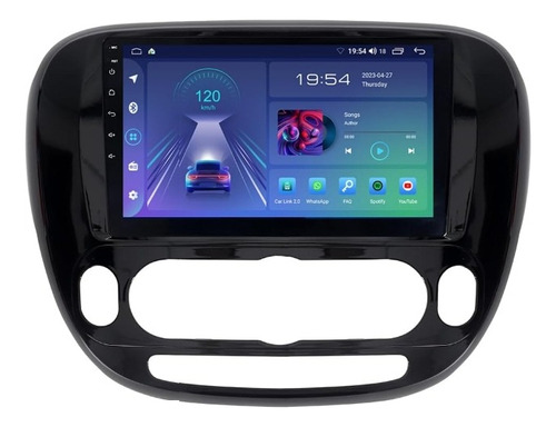 Radio Kia Soul Android Auto  + Cámara + Conector. Kit Full