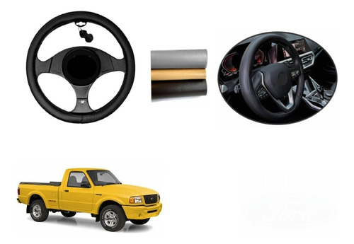 Funda Cubre Volante Cuero Ford Ranger 1998 - 2001 2002 2003