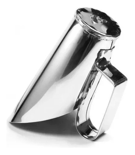 Concha Para Cereais Inox 50 Gramas Casa Do Norte Armazém Cor Prateado