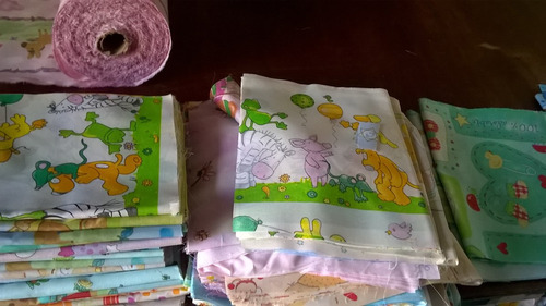Telas Infant.x10kgestam.retazos45x28/30muñecas/toallitachup