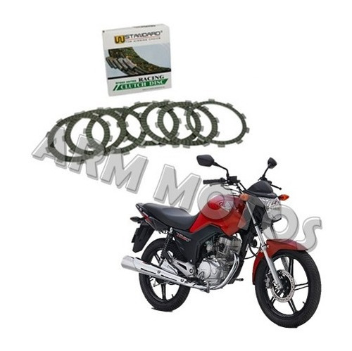 Discos De Embrague Ar Xr / Cg 150 X 5 Discos - Arm Motos