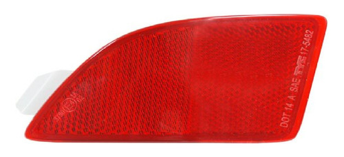 Cuarto Tras Mazda 3 14-16 5p Reflejante Rojo Izquierdo