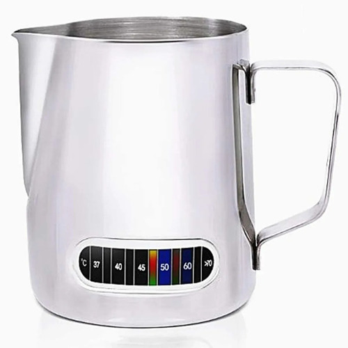 Jarra Pitcher Barista Con Termometro Arte Latte 20oz