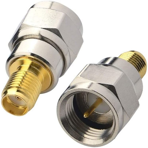 Rf Coaxial Coax Adaptador Macho A F Hembra Sma Conector 2...