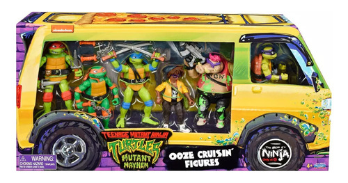 Teenage Mutant Ninja Turtles: Figuras De Accion'  Set - 6pk
