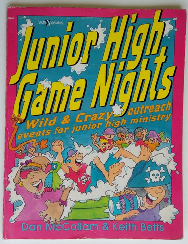 Junior High Game Nights Mccollam Zondervan En Inglés Libro