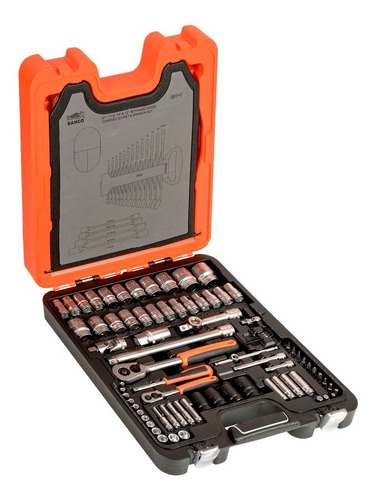 Set Herramientas Bocallaves Bahco 94 Pzs Combinadas Caja