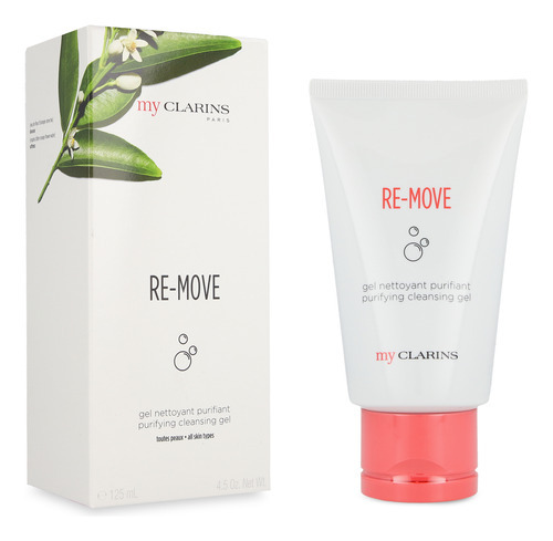 Gel Limpiador Clarins Re-move Cleansing Gel Tipo De Piel Mixta/grasa