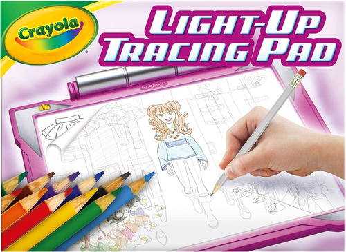 Crayola Light Up Tracing Pad Rosa