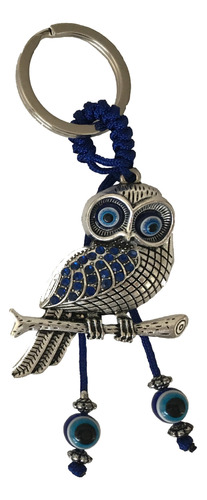 Bravo Team Lucky Owl Keychain Ring W/cryst B078y85gzd_060424