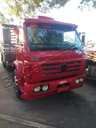 Imagem 2 de 23 de Vw 14-210 6x2 Reduzido Ano 1990 Com Carroceria De 8 Metros