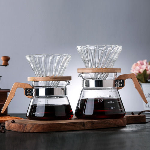Filtros Reutilizables Con Gotero De Café De Madera Para V60
