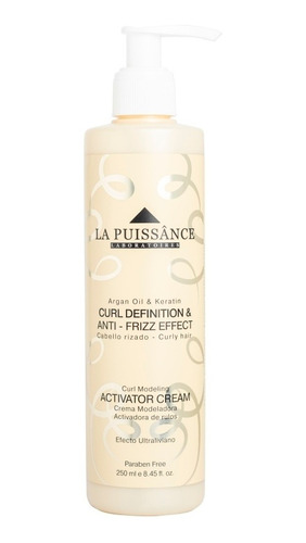 Crema De Peinar Activadora De Rulos La Puissance 250ml