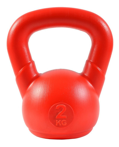 Pesas Rusas 2 Kg Pvc Kettlebell Pesa Rusa Crossfit