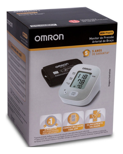 Aparelho Pressão Automático Hem-7144t2-br Omron