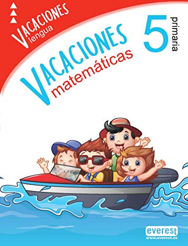 Libro Vacaciones 5 Matemáticas De Angeles De Paz  Ed: 1