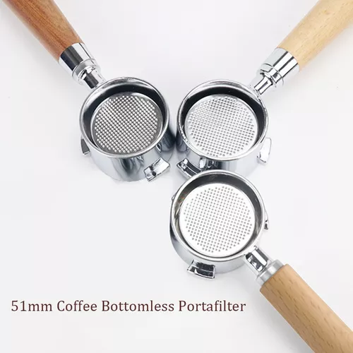 Comprar Portafiltro sin fondo para café de 51 mm con cesta de