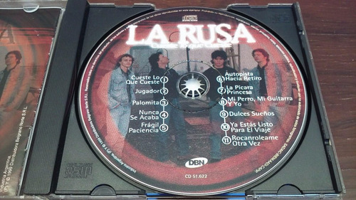 La Rusa - Cueste Lo Que Cueste * Cd Buen Estado Estándar