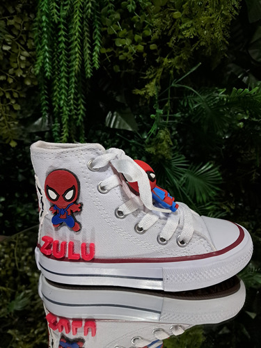 Tenis Menino Do Homem Aranha Personalizado Com Nome