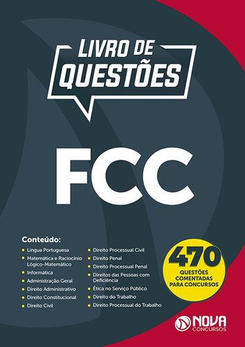 Apostila De Questões Fcc 2019