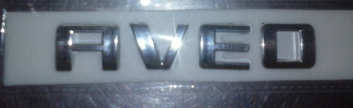 Letras Cromadas Emblema Aveo 2004 2005 2006 2007