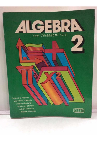 Álgebra 2 - Trigonometría - Nichols - Matemática - Ejercicio