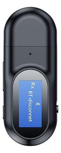 Bluetooth 5.0 Transmisor Modo Dual Pantalla Lcd Color Mano