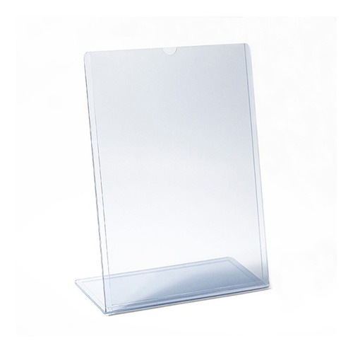 Display Transparente Tipo L A6 Vertical (10x15cm)