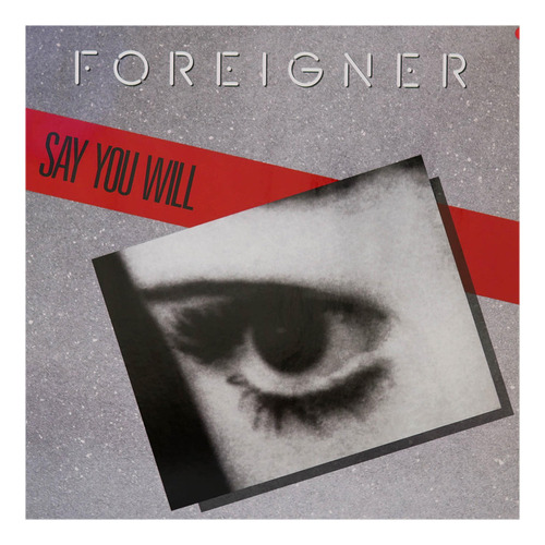 Foreigner - Say You Will 12  Maxi Single Vinilo Usado