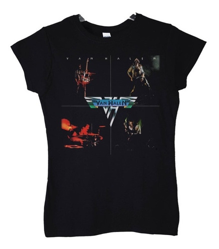 Polera Mujer Van Halen Album Rock Abominatron