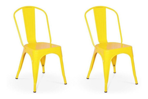Conjunto 2 Cadeiras Tolix Iron - Design