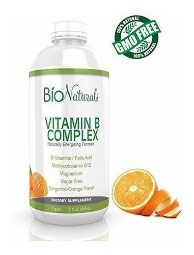 Suplemento Líquido Del Complejo De La Vitamina B De Bio